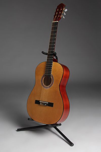 ML-C1-N Классическая гитара, глянцевая, цвет натуральный, MiLena-Music