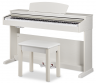 Becker BDP-82W, цифровое пианино, цвет белый, клавиатура 88 клавиш с молоточками, банкетка+наушники в комплекте