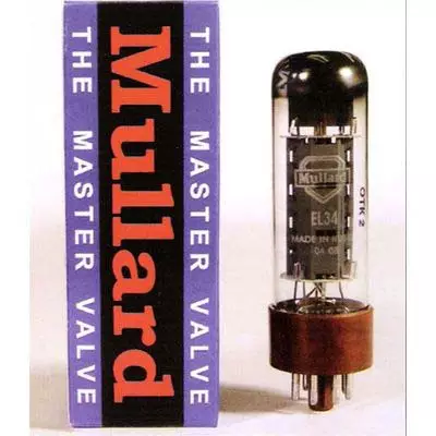 Mullard EL34B  лампы усилителя мощности (подобранная пара)