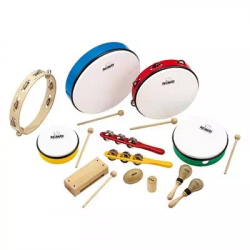 Nino Percussion NINOSET012  детский перкуссионный набор, 12 предметов