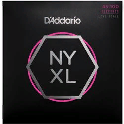 D`Addario NYXL45100  Струны для бас гитары Long, Light, 45-100