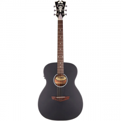 D'Angelico Premier Tammany CS  электроакустическая гитара, Folk, цвет черный