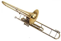 V. F. Cerveny CVT 571-4-O  тромбон тенор Bb 4х вентильный 240/12,4мм. , лак золото