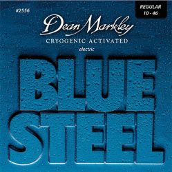 DM2556 Blue Steel Комплект струн для электрогитары, никелированные, 10-46, Dean Markley