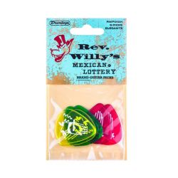 RWP01XH Rev. Willy's Mexican Lottery Медиаторы 6шт, очень толстые, Dunlop
