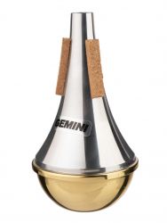 GEMB Gemini Сурдина для трубы, Straight, алюминий/латунь, Tom Crown
