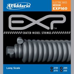 EXP160 Coated Medium, 50-105, Long Scale, D'Addario