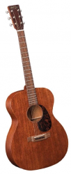 Martin 000-15M STREETMASTER  акустическая гитара Folk с чехлом, искуственно состаренное покрытие