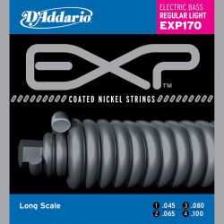 EXP170 Coated Light, 45-100, Long Scale, D'Addario