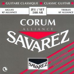 500AR Alliance Corum Комплект струн для классической гитары, норм.натяжение, посеребренные, Savarez