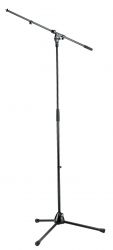 21020-300-55 Стойка-журавль для микрофона, черная, Konig & Meyer