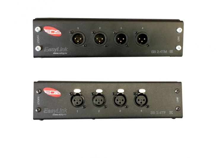 SB2-4TF-SB2-4TM EasyLink Комплект устройств передачи сигнала SB2-4TF + SB2-4TM, EDS