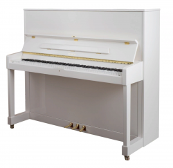 Petrof P 125M1(0001)  пианино цвет белый полированное