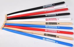 10103002 Colored Series QI 5A Барабанные палочки, орех гикори, красные, HUN