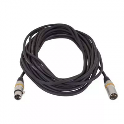 Rockcable RCL30360 D6  Микрофонный кабель XLR(М) XLR( F) 10 метров, металлические разъёмы