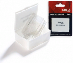 STAGG DGC-05 TR - прозрачные демпферы (5 штук в упаковке),самоклеющиеся,в удобной пластиковой упаковке.