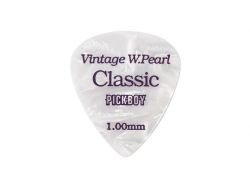 GP-14/100 Celluloid Vintage Classic White Pearl Медиаторы 50шт, толщина 1.0мм, Pickboy