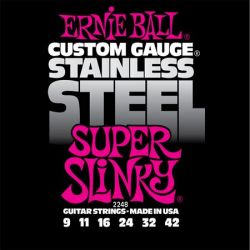 P02248 Super Slinky Steel  9-42, Ernie Ball
