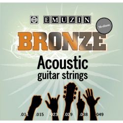 Струны для акустической гитары EMUZIN 6PB 11-49