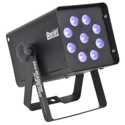 DarkFX Spot 670  ультрафиолетовый световой прибор, 9 х1,9 Вт UV LED, DMX, IP20