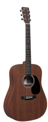 Martin D-X1E-03 MAHOGANY  электроакустическая гитара, дредноут, HPL, Fishman, цвет натуральный, чехол