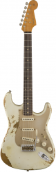 FENDER LIMITED EDITION HEAVY RELIC '59 ROASTED STRAT, AGED OLYMPIC...