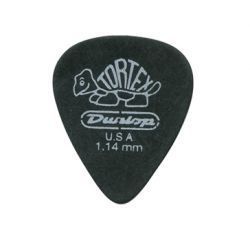 488P1.14 Tortex Pitch Black Standard Dunlop