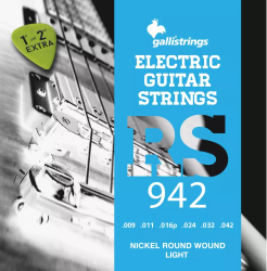 Комплект струн GALLI STRINGS [RS942] для 6-струнной электрогитары