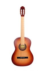 ML-AM1-Br Акустическая гитара, матовая, коричневая, MiLena-Music