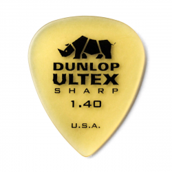 Dunlop 433P140 Ultex Sharp 6Pack  медиаторы, толщина 1.4 мм, 6 шт.