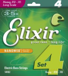 Струны для бас-гитары ELIXIR 14102