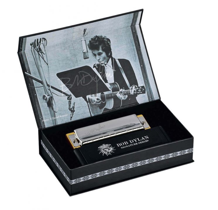 Губная гармоника подписная серия HOHNER Bob Dylan C