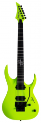 Solar Guitars A2.6FR LN  электрогитара, HH, Fix, клен/ эбони, махагони, цвет желтый