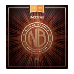 NB1256 Nickel Bronze  Light Top/Med Bottom, 12-56, D'Addario