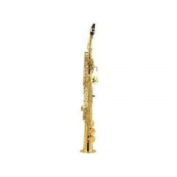 Amati ASS 63-O  саксофон сопрано in Bb, изогнутая шейка, лак золото, с кейсом и мундштуком