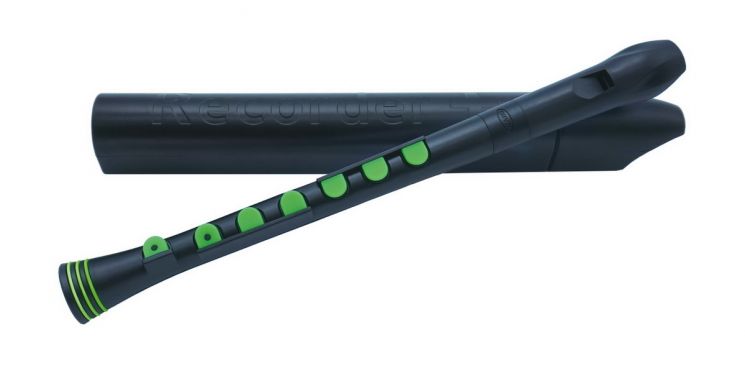 NUVO Recorder+ Black/Green with hard case  