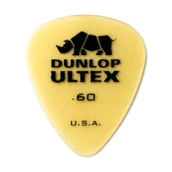 Dunlop 421P060 Ultex Standard 6Pack  медиаторы, толщина 0.6 мм, 6 шт.