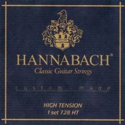 728HT Custom Made Blue  Hannabach