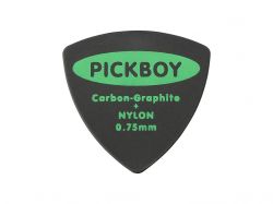 GP-22T/075 Triangle Carbon Nylon Медиаторы 50шт, толщина 0.75мм, Pickboy