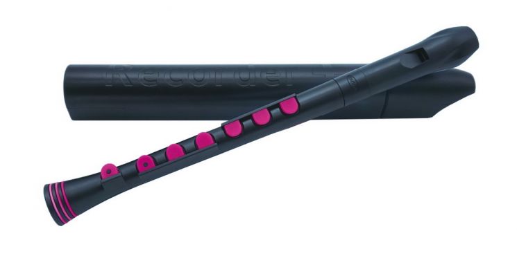 NUVO Recorder+ Black/Pink with hard case  