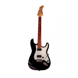 Fernandes LE-1Z HH BLK  электрогитара Stratocaster HH, цвет - черный