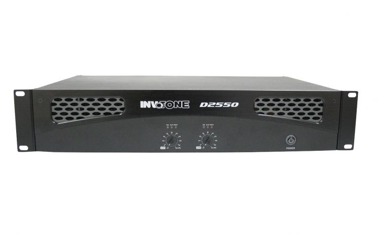 INVOTONE D2550 - цифровой двухканальный усилитель мощности 2*340Вт.RMS...