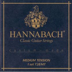 728MT Custom Made Black Hannabach