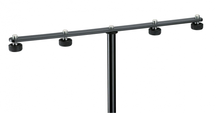 K&M 23600-300-55  держатель для 4 микрофонов, чёрный