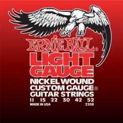 P02208 Nickel Wound Light  11-52, Ernie Ball