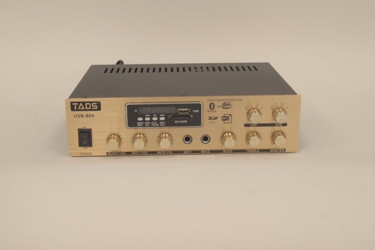 DS-80A Усилитель мощности, трансляционный, 80Вт, TADS