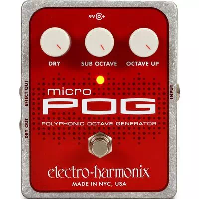 Electro-Harmonix Micro POG  гитарная педаль Polyphonic Octave Generator