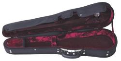 GEWA Liuteria Maestro 4/4 футляр для скрипки с гигрометром, черный текстиль/красный...