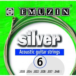 Струны для акустической гитары EMUZIN 6А203