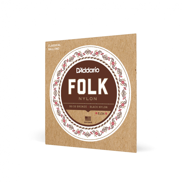 Струны для фолк гитары D'ADDARIO EJ34